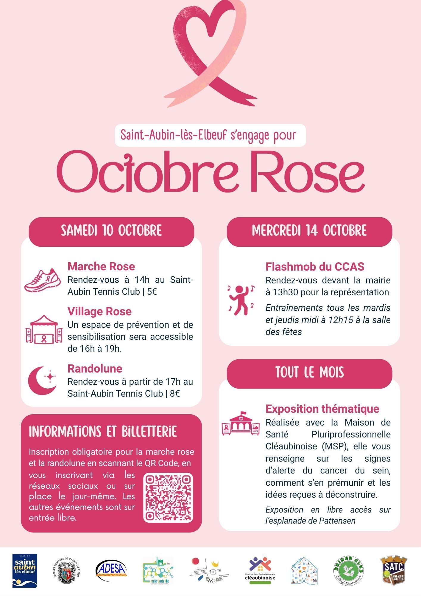 Double marche pour Octobre Rose