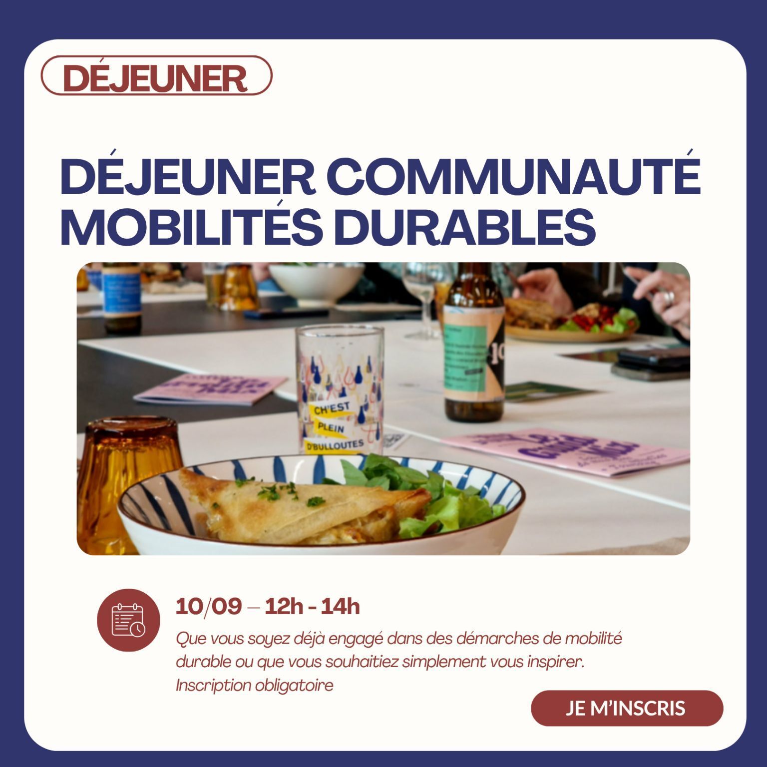 Mobilités durables : échangez vos pratiques et vos solutions | Roubaix — 10 septembre