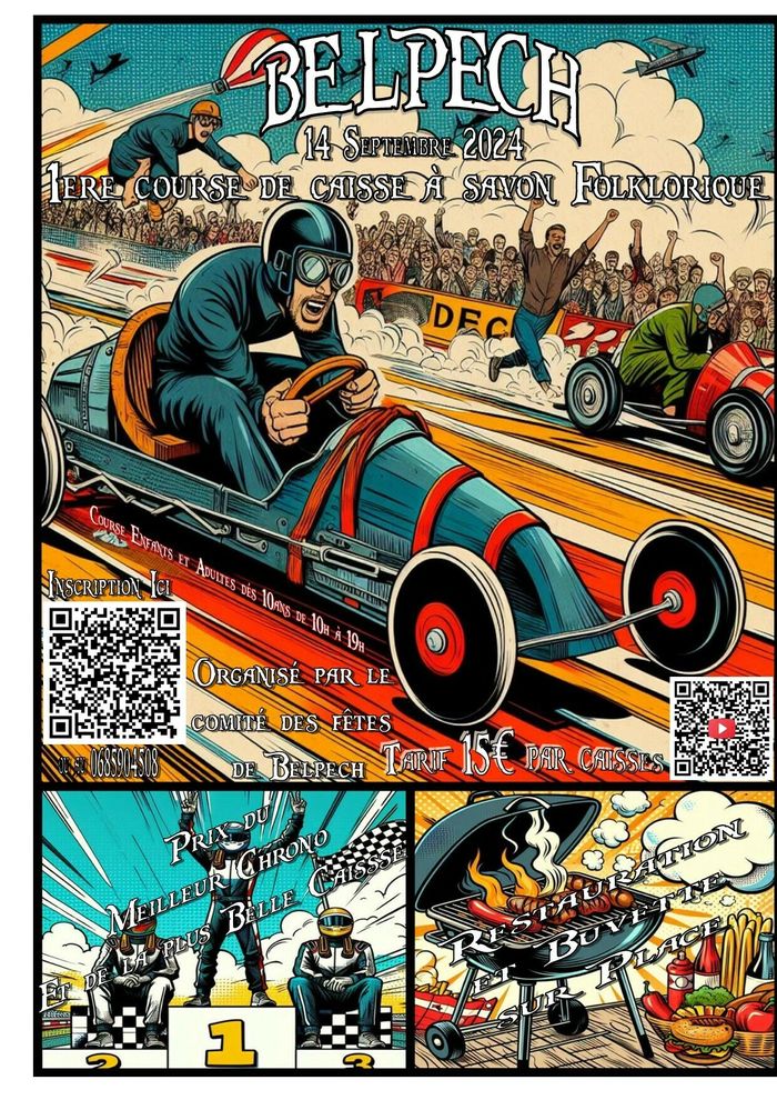 Course de caisse à savon