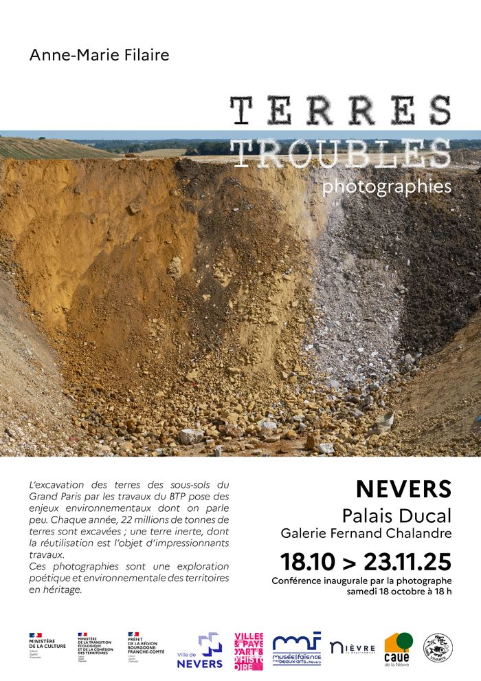 Conférence inaugurale de l'exposition photographique "Terres troubles"