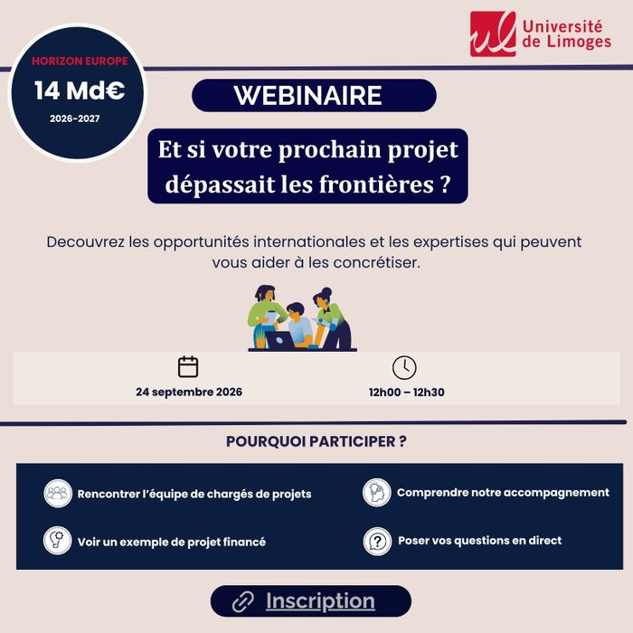 Webinaire – Projets à l’international : opportunités & accompagnement