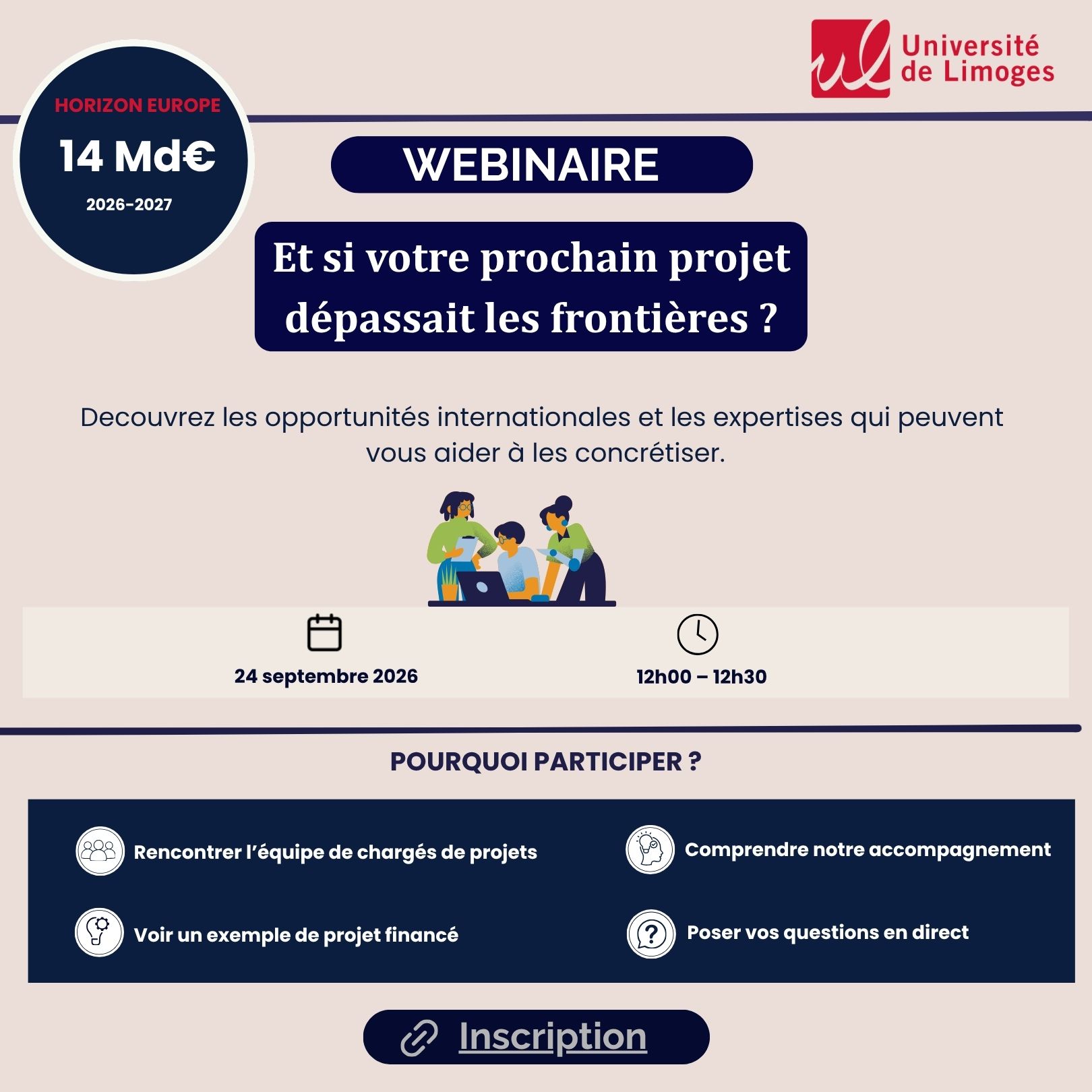 Webinaire – Projets à l’international : opportunités & accompagnement