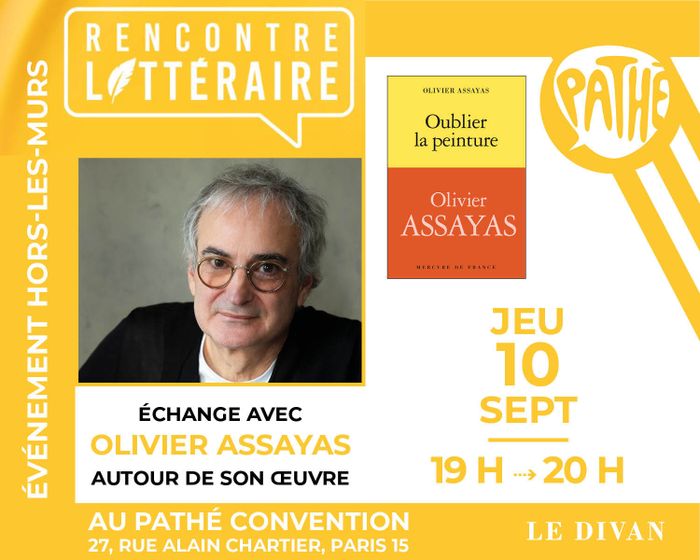 Olivier Assayas parle cinéma et littérature au Pathé Convention