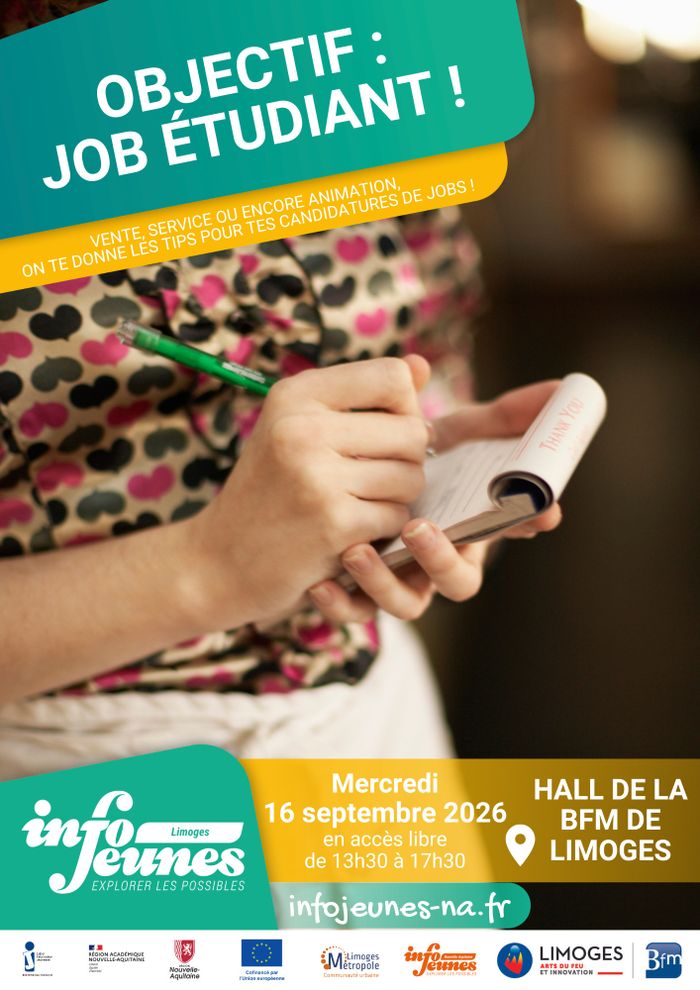 Stand infos : Objectif job étudiant !