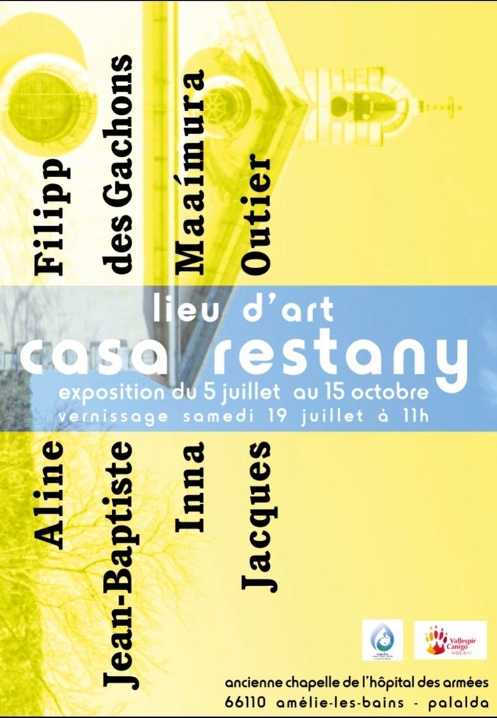 Exposition des artistes Aline Filipp, Inna Maaimura, Jacques Outier, Jean-Baptiste Des Gachons