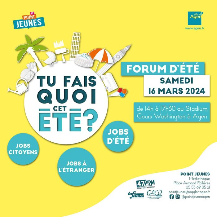 Forum "Tu fais quoi cet été ?"