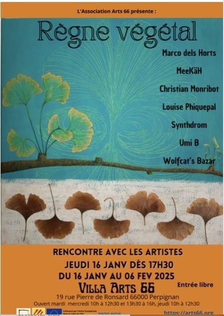 Rencontre avec les Artistes de l'Exposition "Règne végétal"