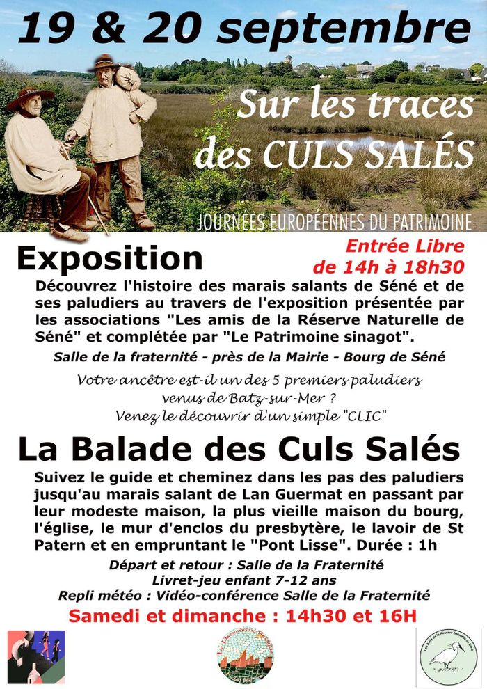 Journées du Patrimoine: Balade et Exposition par Le Patrimoine Sinagot à Séné.