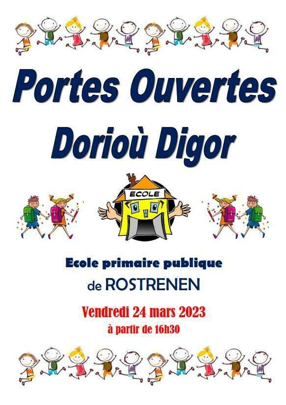 Portes ouvertes de l'école publique de Rostrenen