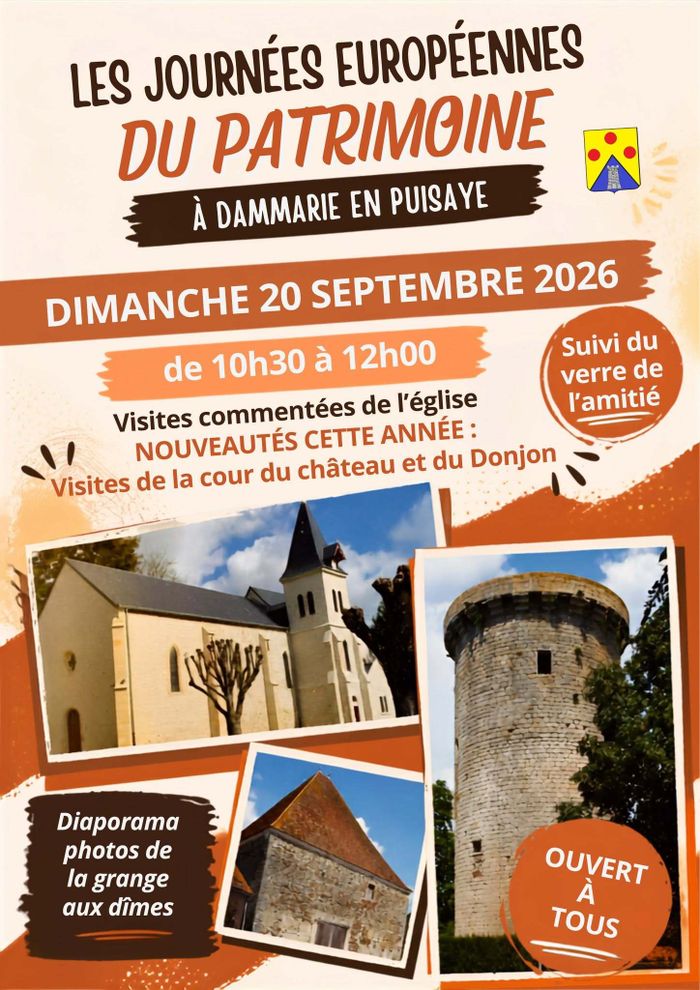 Journées Européennes du Patrimoine : visites commentées de la tour et de la cour du château