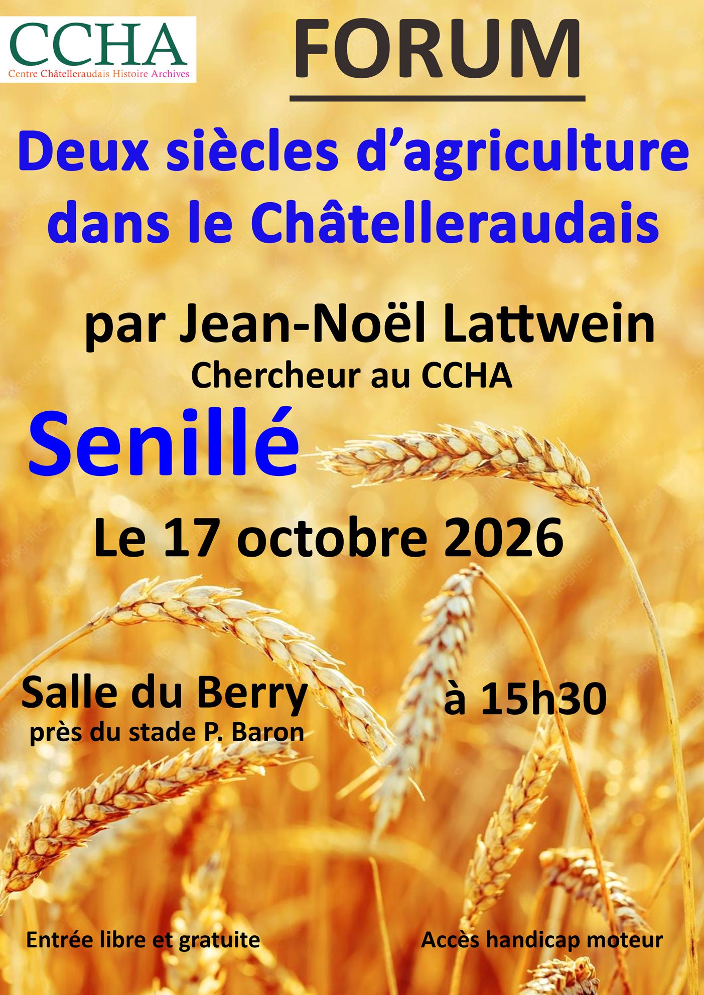 Deux siècles d’agriculture dans le Châtelleraudais