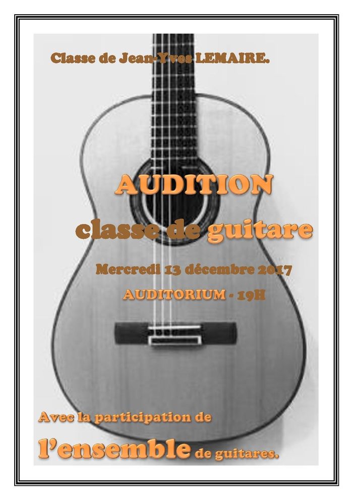 Audition de Guitare