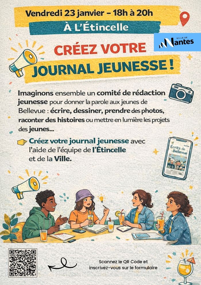 Apéro discussion - Créez votre journal jeunesse !