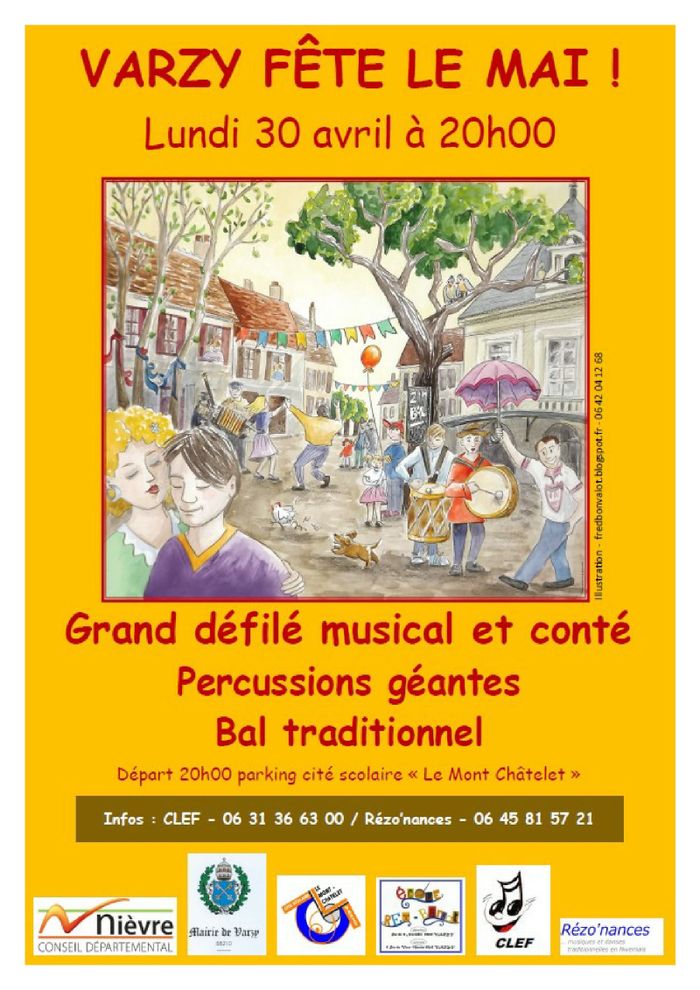 Varzy fête le mai