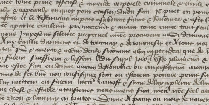 Mardi aux Archives : Paléographie médiévale