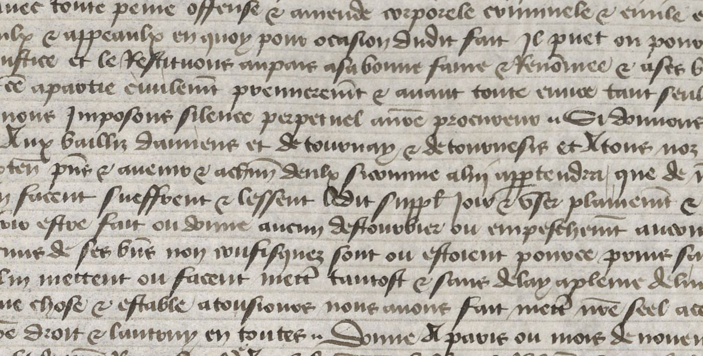 Mardi aux Archives : Paléographie médiévale