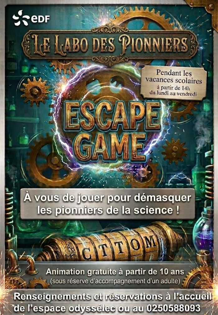 Escape Game : le labo des pionniers