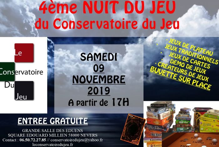 4ème NUIT DU JEU