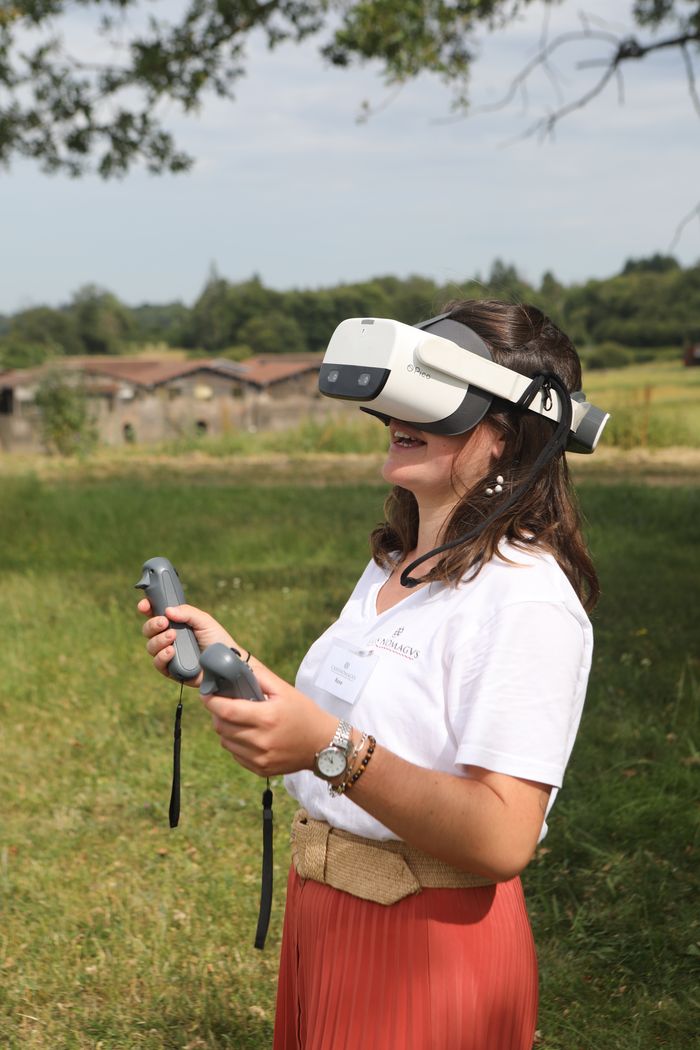 Visite guidée du temple en réalité virtuelle
