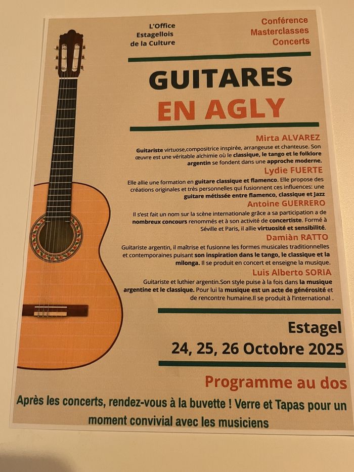 Guitares en Agly