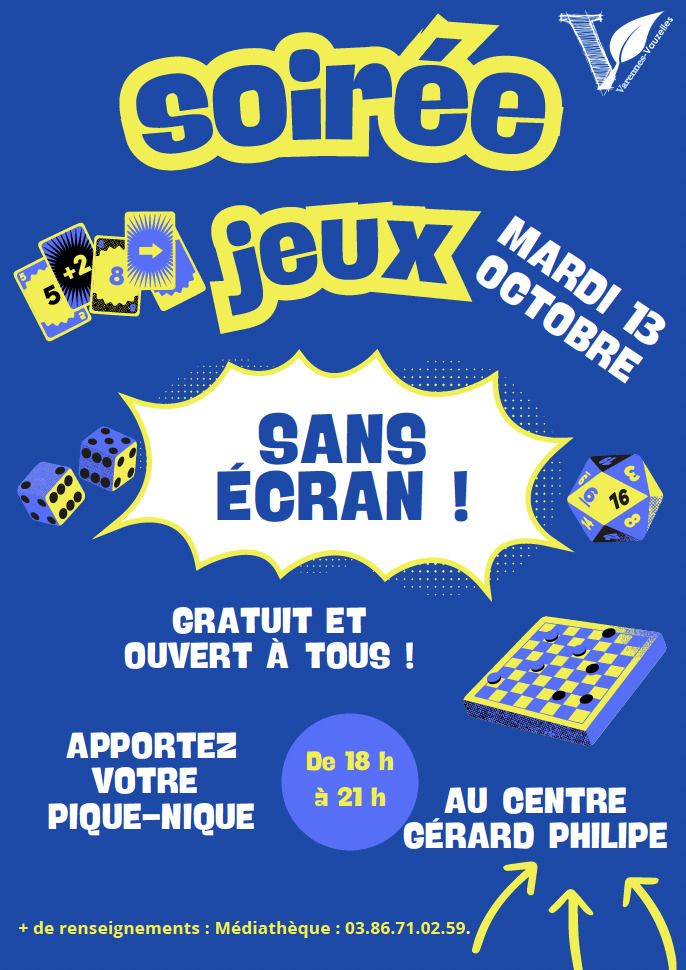 Soirée jeux de société : on débranche tout ! 🎲
