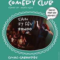 Comedy Club - Anaïs Klein (la date des jeunes de l’Eau vive!)