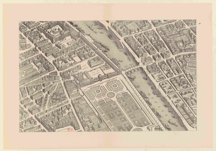Survolez Paris au XVIIIe siècle