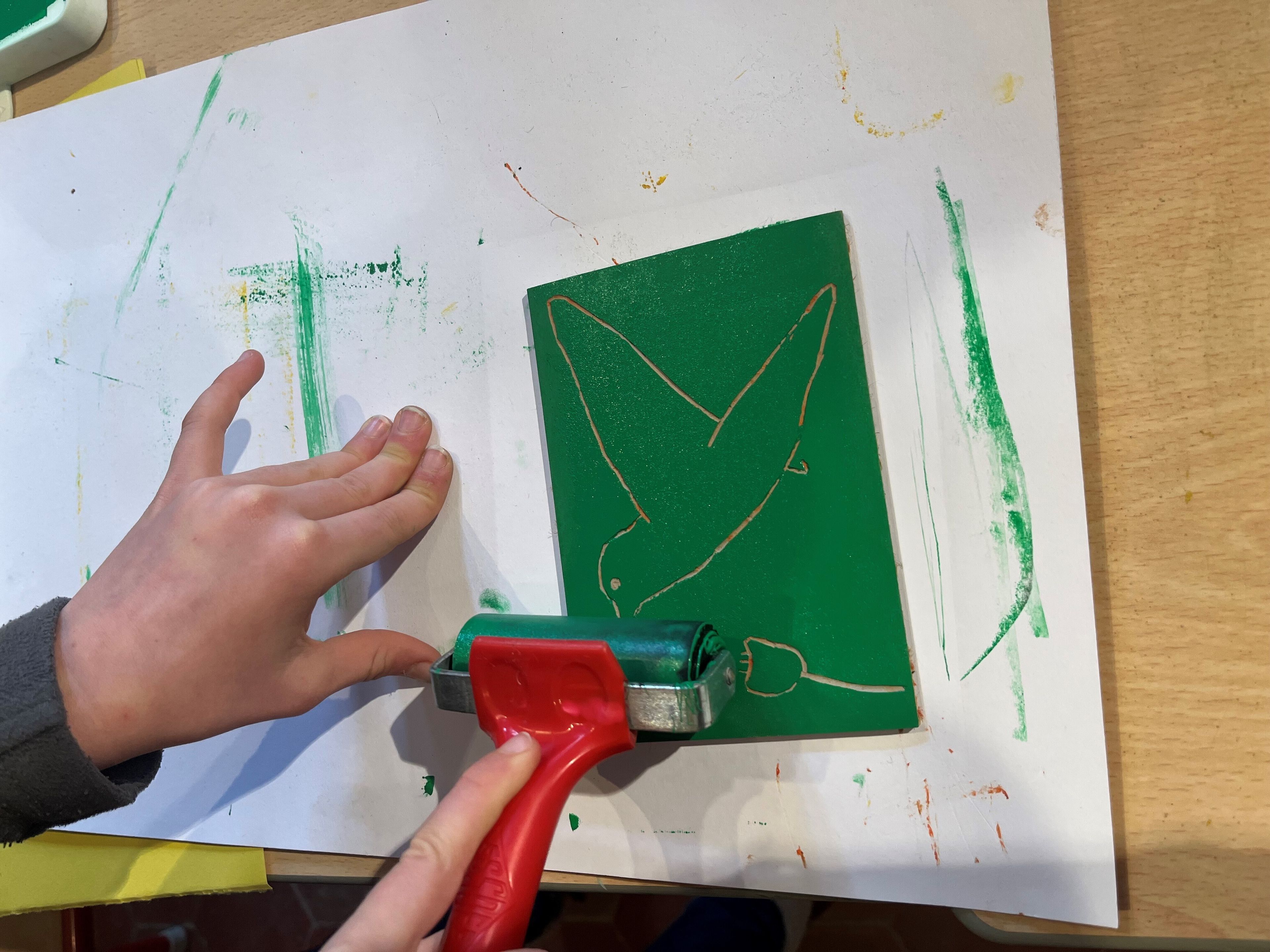 Atelier "Créer une linogravure"