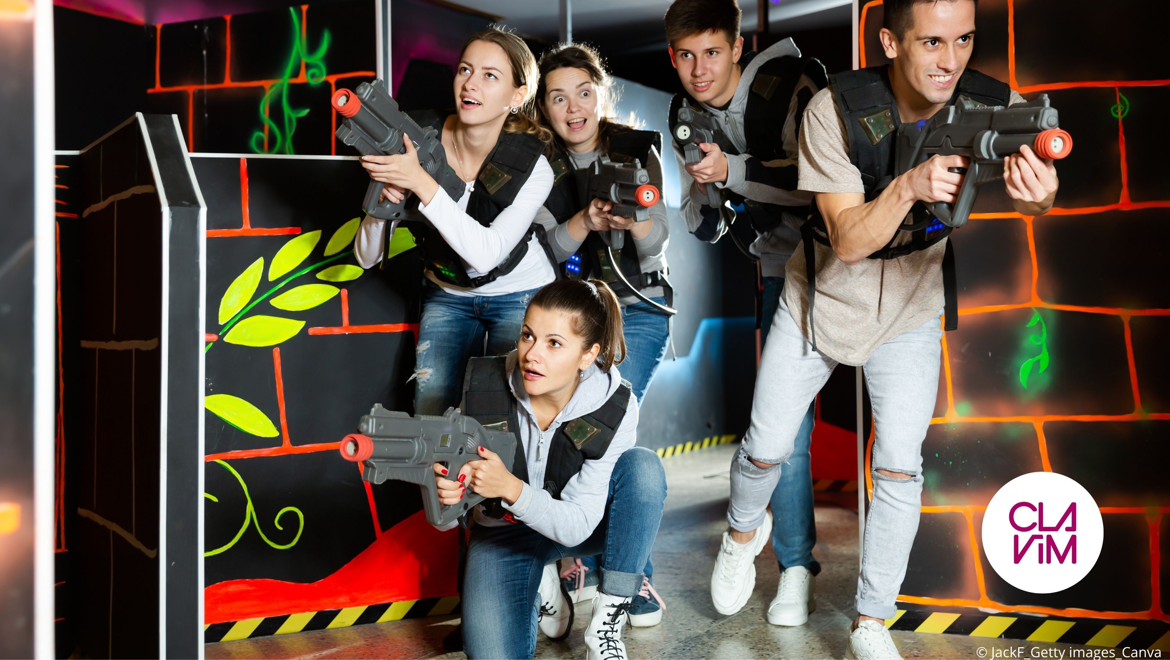 Sortie loisirs : Laser Game et Prison Island (escape game)
