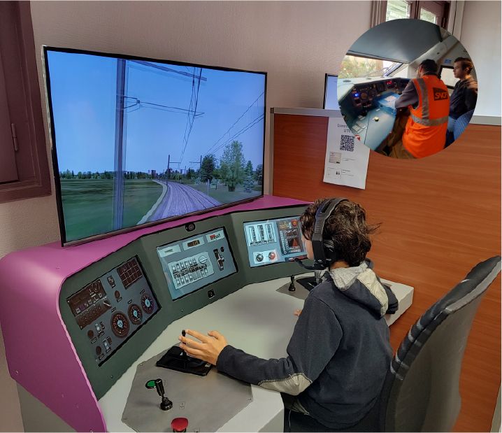Démonstration : à la découverte des métiers de la traction !
