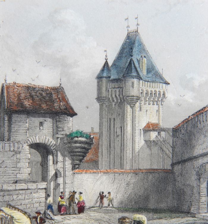 Les Remparts de la ville de Nevers, de la tour Goguin à la Porte du Croux,