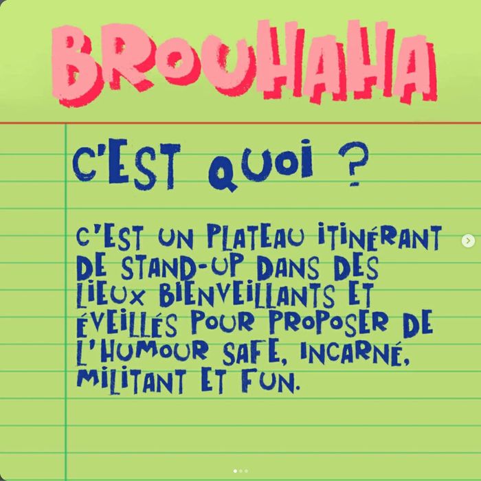 BROUHAHA COMEDY CLUB — Lille