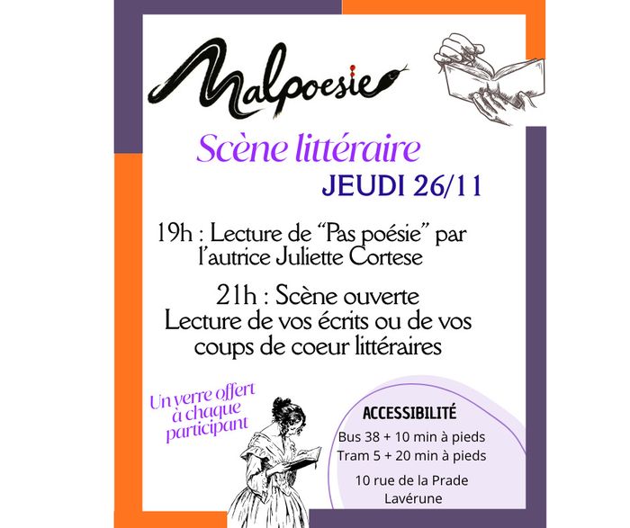 Malpoésie : Scène ouverte littéraire