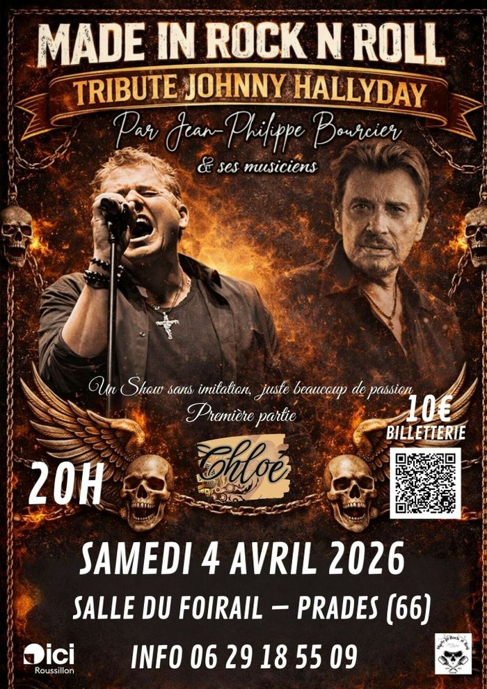 Concert tribute Johnny Hallyday - Made in Rock'n'Roll