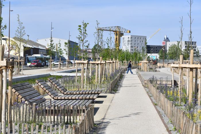 Inauguration du Jardin du Rail : 129ᵉ jardin de Nantes