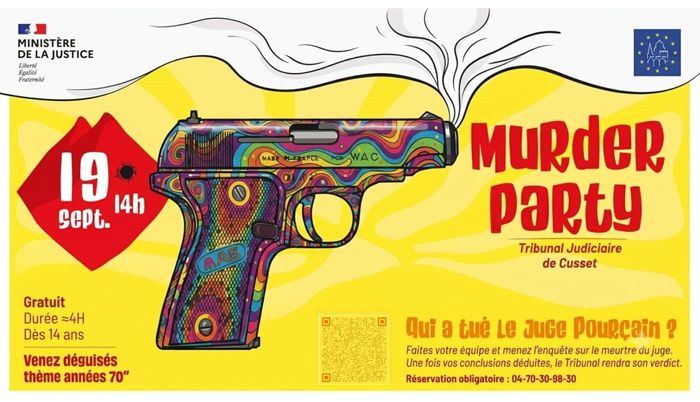 Murder Party : Qui a tué le Juge Pourçain ?