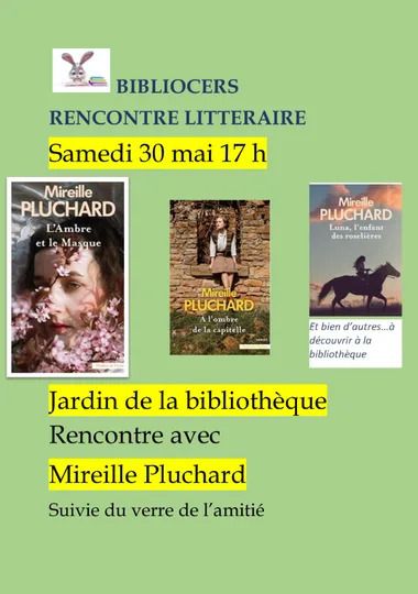 Rencontre littéraire – Bibliocers