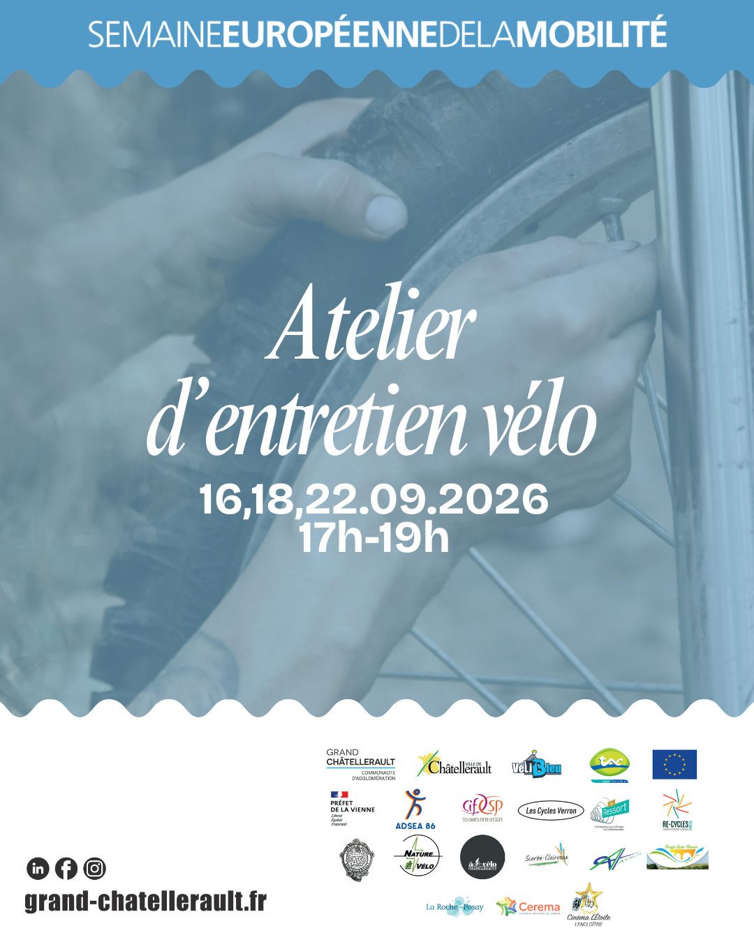 Atelier d'entretien vélo