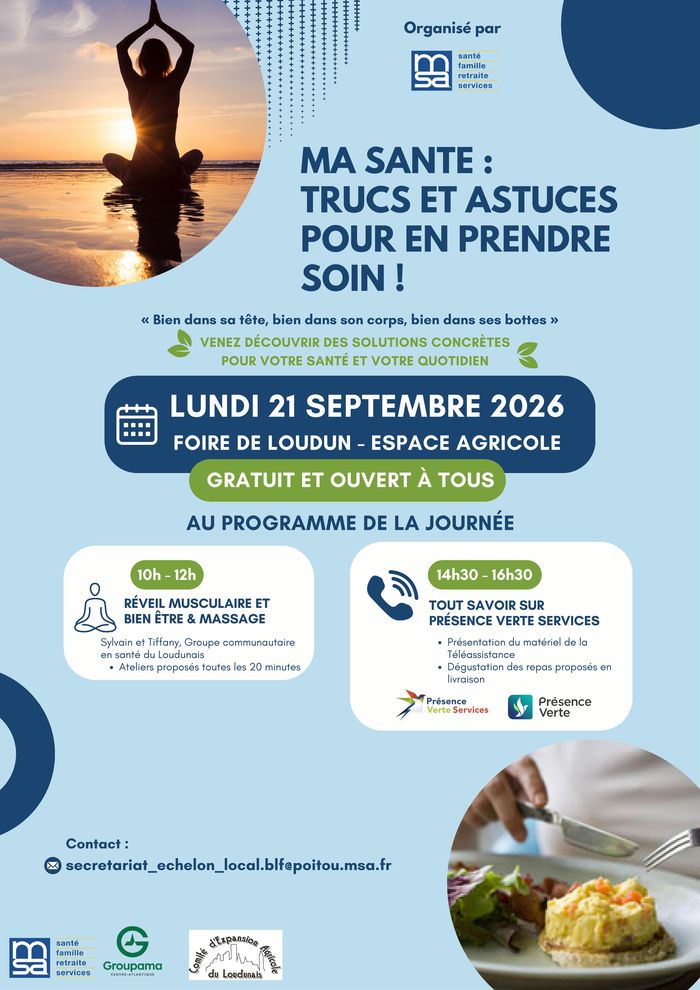 Ma santé : trucs et astuces pour en prendre soin !