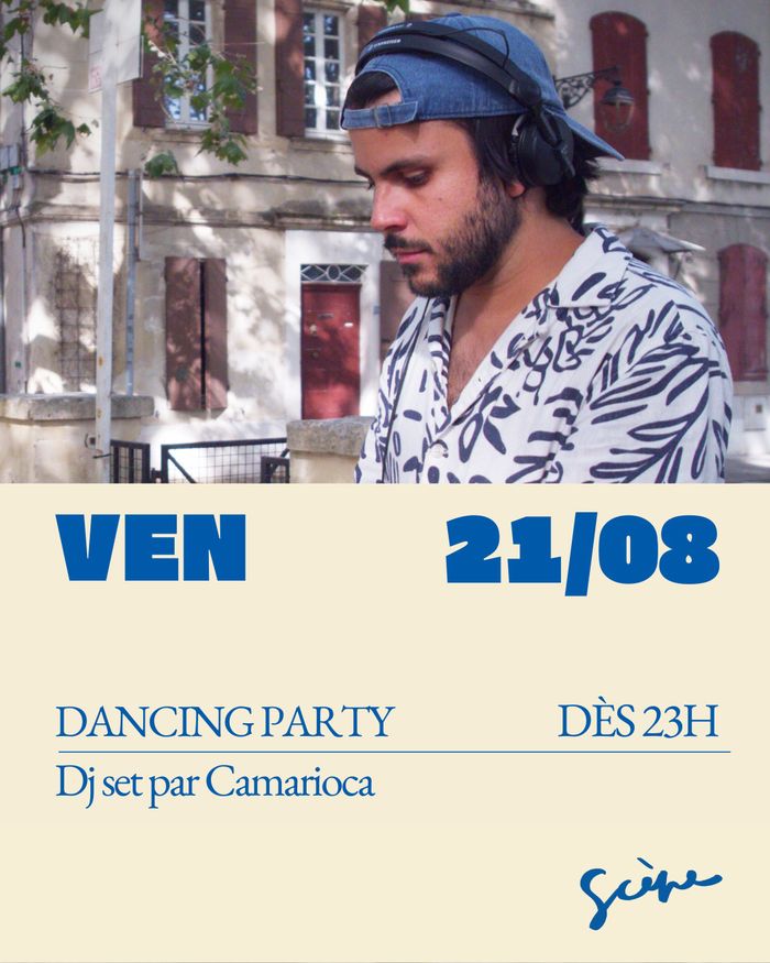 Affiche — DANCING PARTY - Dj Camarioca - 23h-2h à Croisière