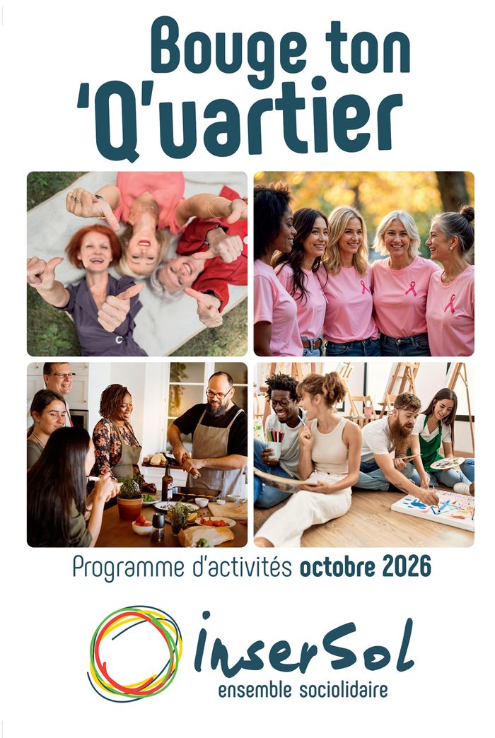 Insersol - Programme d'octobre