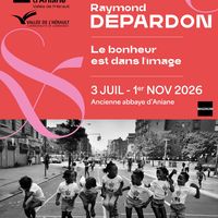 Exposition Le bonheur est dans l'image de Raymond Depardon à l'ancienne abbaye d'Aniane