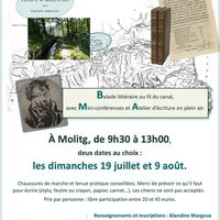 Charles Stanislas L'Éveillé ou L'eau ingénieuse • Balade & Atelier d'écriture