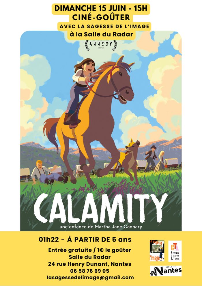Dimanche 15 juin à 15h : ciné-goûter à la Salle du Radar