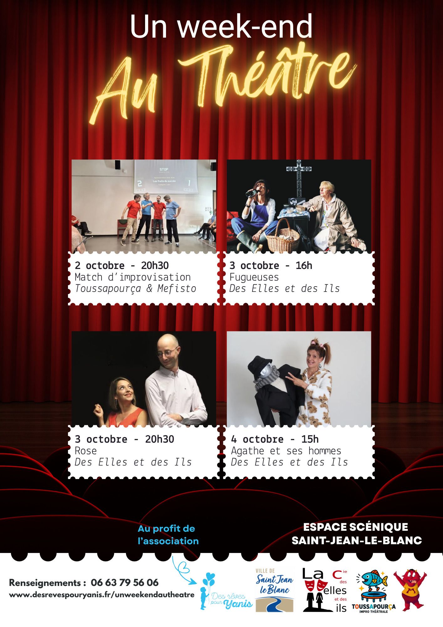 Un week-end au théâtre
