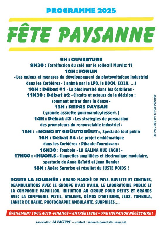 Fête Paysanne des Corbières