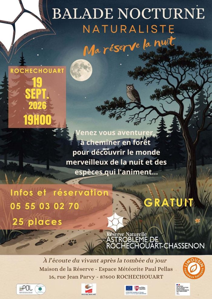 Ma réserve la nuit : balade nocturne