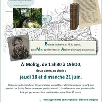 Balade littéraire et atelier d'écriture - Charles Stanislas