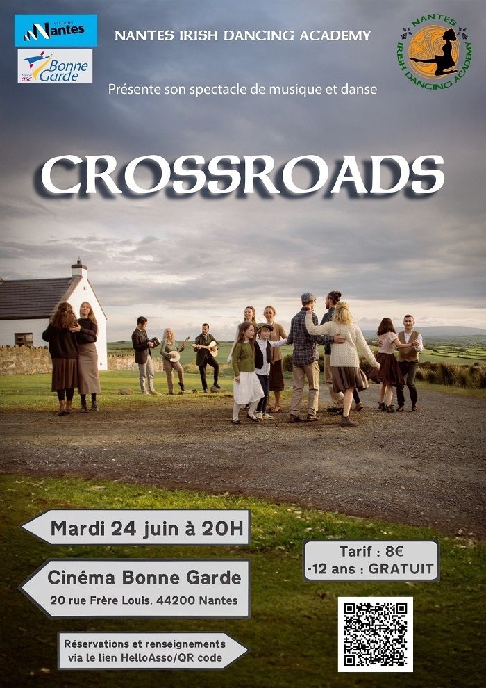 « Crossroads », spectacle de musique et danse irlandaise