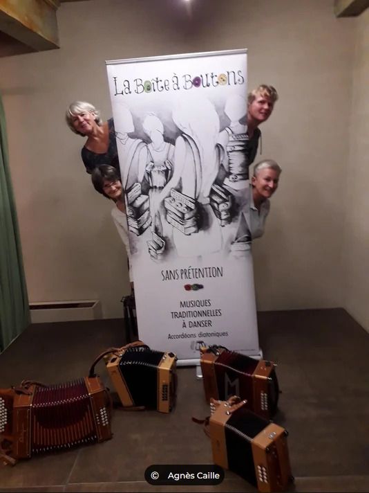 Affiche, bal folk solidaire
